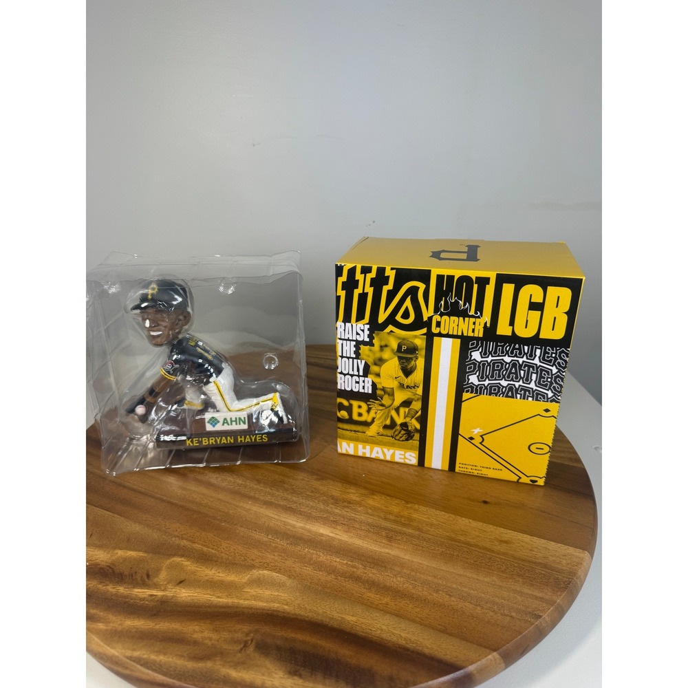 Ke'Bryan Hayes Bobblehead‎ Pittsburgh Pirates Jolly Roger Corner AHN Baseball